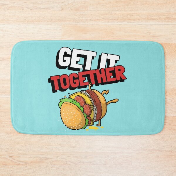 Item preview, Get It Together - Dancing Burger designed and sold by Fanverse Merchandise.