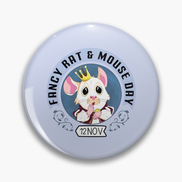 Item preview, 12 November Fancy Rat & Mouse Day - Wacky Holidays designed and sold by ChemicalXShop.