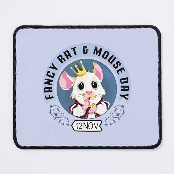 Item preview, 12 November Fancy Rat & Mouse Day - Wacky Holidays designed and sold by ChemicalXShop.
