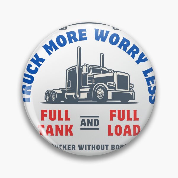 Item preview, Truck More Worry Less designed and sold by SparkandSeed.