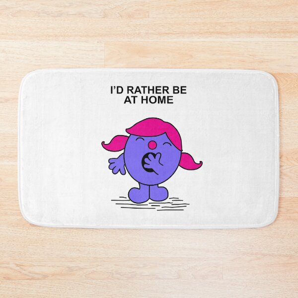 Item preview, Little miss I'd Rather be at Home designed and sold by Scat the cat.