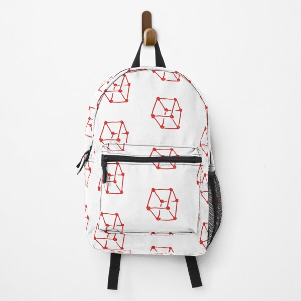 Item preview, Retro Cube Vivid Red designed and sold by MagentaTwilight.