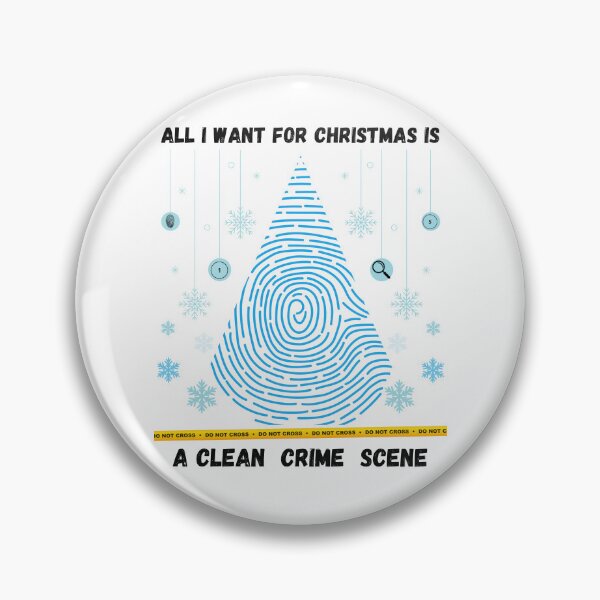 Item preview, Forensic Scientist All I want for Christmas is a clean crime scene designed and sold by Digitayaa.