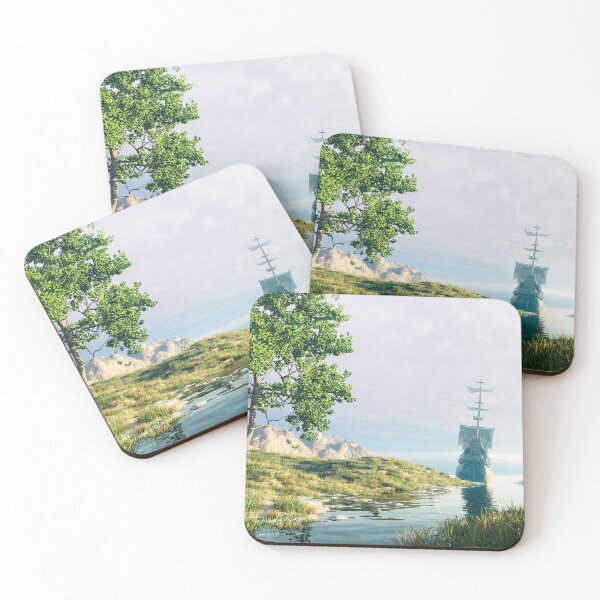 Item preview, Sailing Past Land designed and sold by Shaheen01.