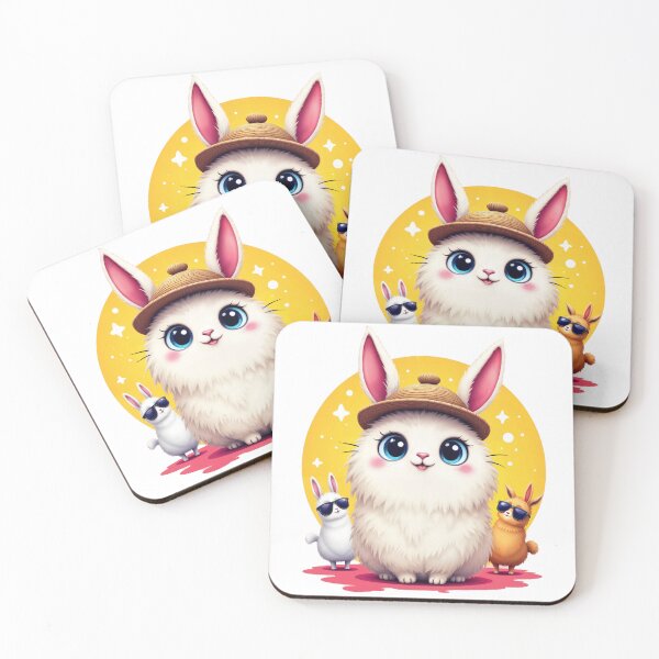 Item preview, Cute Cat and Llama Duo designed and sold by ArtVibesX.