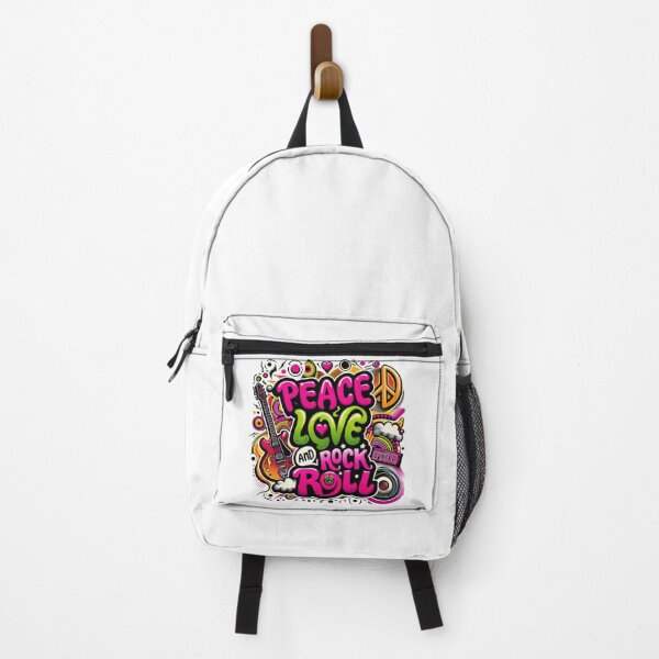 Item preview, Psychedelic Peace, Love & Rock Art with RexVibes Vibe designed and sold by RexVibes.