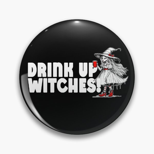 Item preview, 'Drink Up Witches' T-Shirt - Party Witch with Red Solo Cup for Girl Power Vibes designed and sold by C-Town Tees.