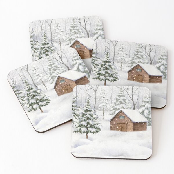 Item preview, a lovely snowy landscape designed and sold by FineartLab.