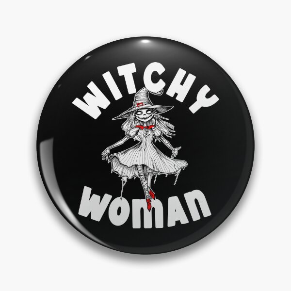 Item preview, 'Witchy Woman' T-Shirt - Creepy Cool Vibes designed and sold by C-Town Tees.
