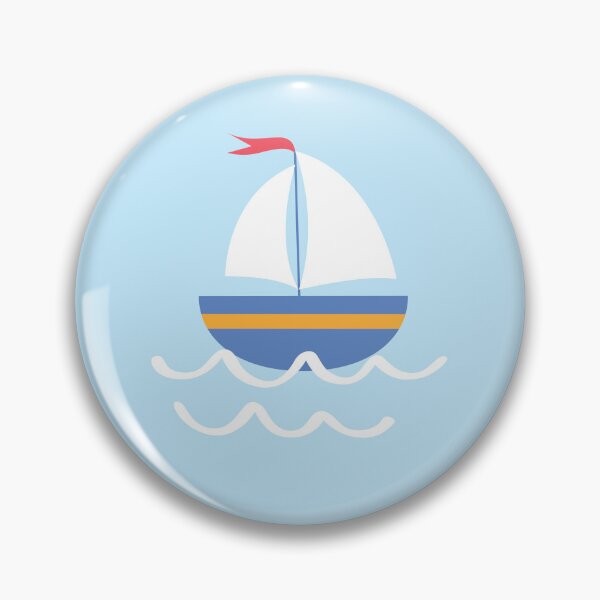 Item preview, Sailboat seamless pattern designed and sold by SomAoHappyDay.