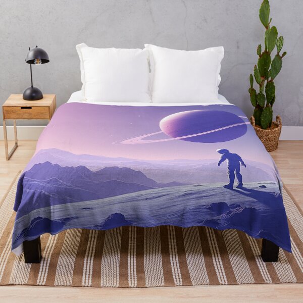 Item preview, Futuristic Astronaut and Planet Design designed and sold by AVCART.