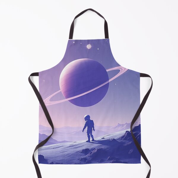 Item preview, Futuristic Astronaut and Planet Design designed and sold by AVCART.