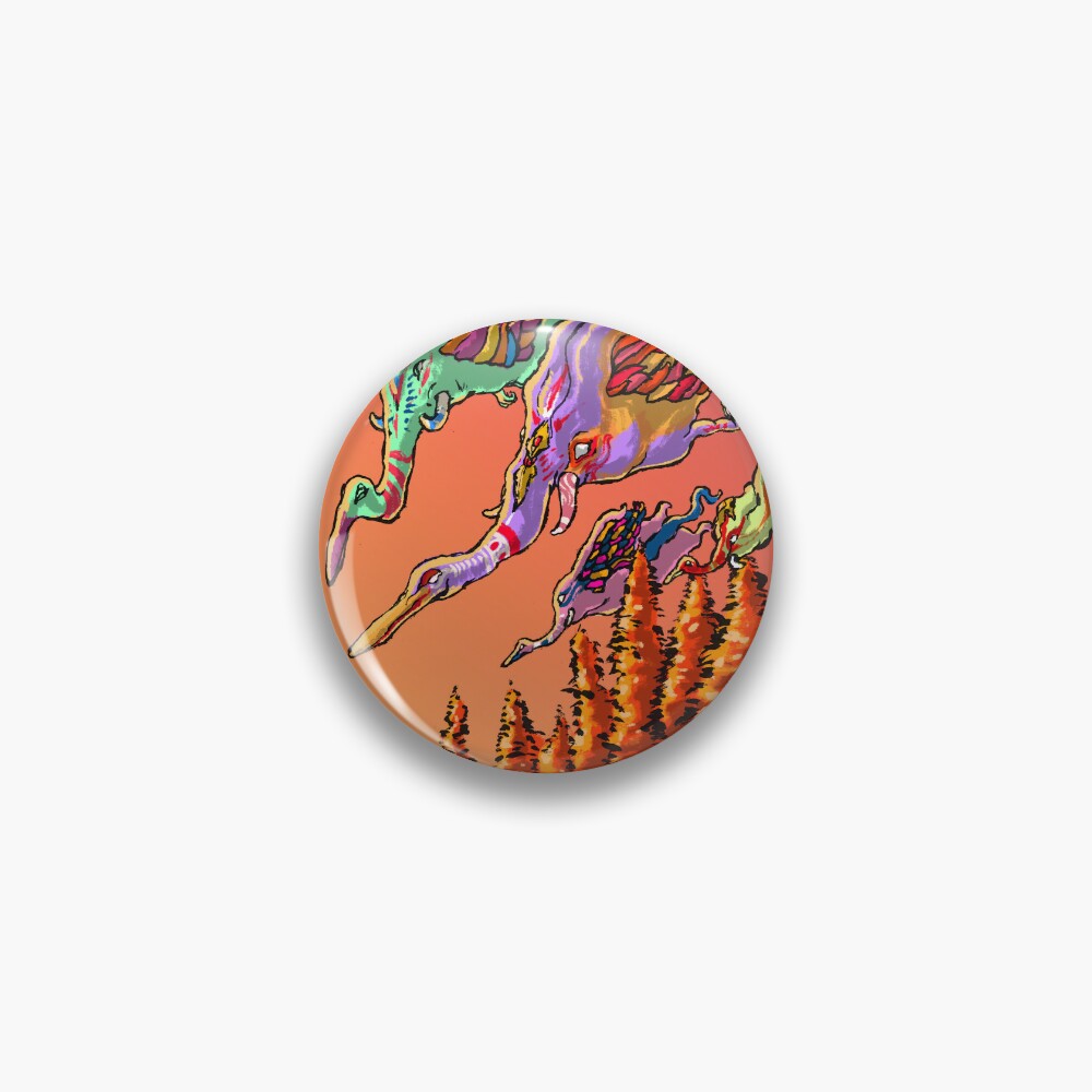Item preview, Pin designed and sold by ROHANBHATIAART.