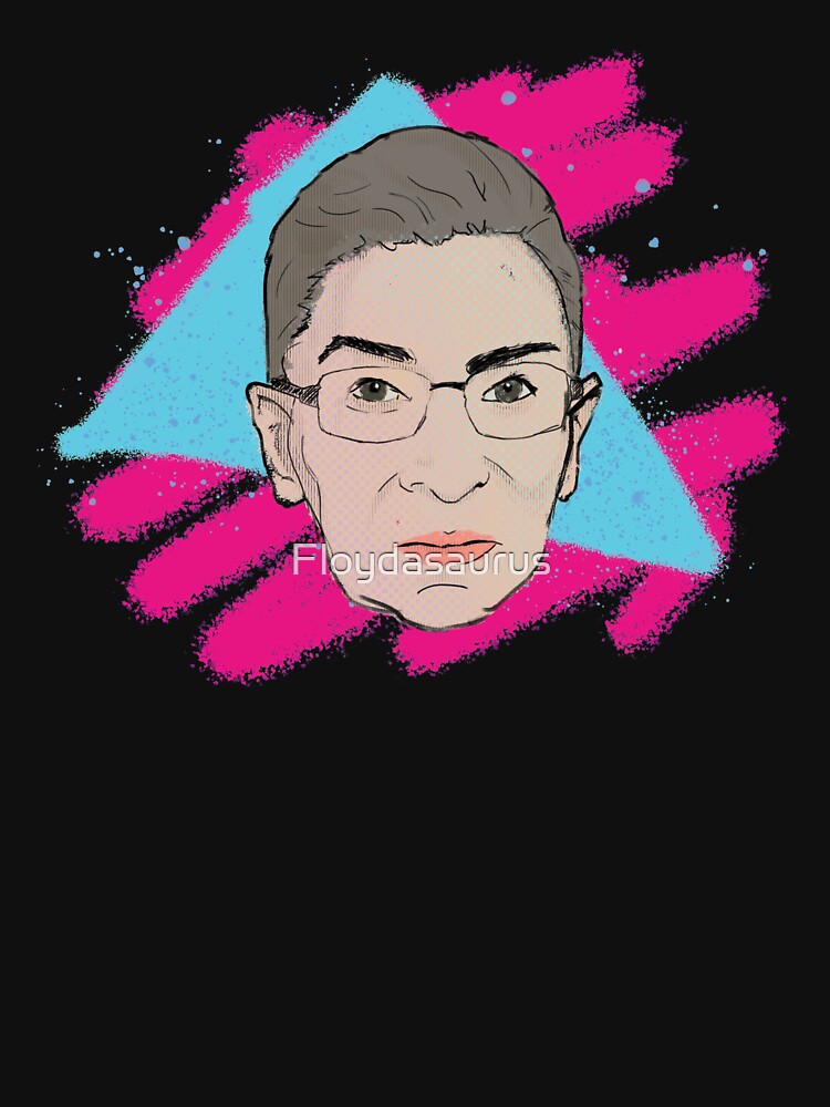 Pop-Art Ruth Bader Ginsburg by Floydasaurus