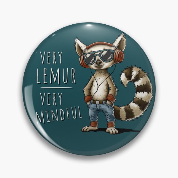Item preview, Demure? Very Lemur, Very Mindful! Trend Meme Humor designed and sold by Skizzenmonster.
