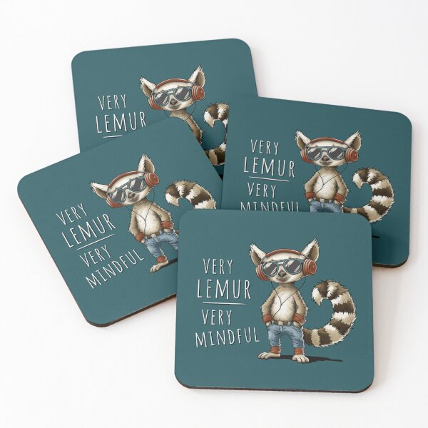 Item preview, Demure? Very Lemur, Very Mindful! Trend Meme Humor designed and sold by Skizzenmonster.