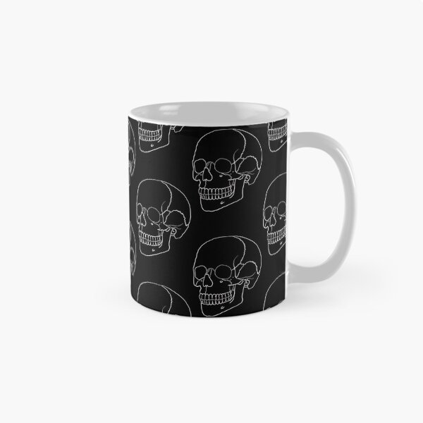 Item preview, Skull White designed and sold by Haunted Crafts.
