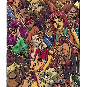 Artwork thumbnail, Congested by ROHANBHATIAART