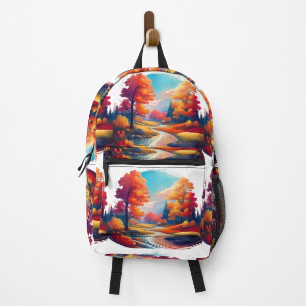 Item preview, Surreal Autumn Landscape with Vibrant Colours designed and sold by RaiyaTees.