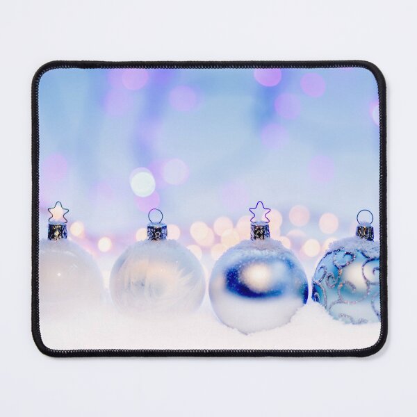 Item preview, Bluish Silver Christmas Decor Balls designed and sold by LAPilotGirl.