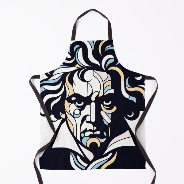 Item preview, Beethoven – Contemporary Minimalist Cubic Art designed and sold by OzzFrequency.