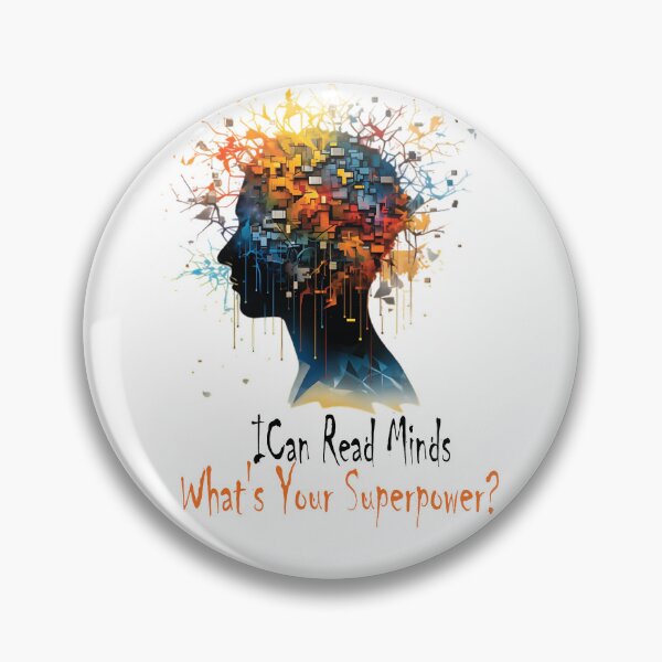 Item preview,  I Can Read Minds, What's Your Superpower?  designed and sold by VISIONSTURME.