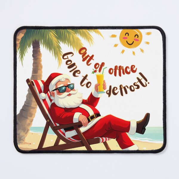 Item preview, Santa Claus is chilling by the sea designed and sold by kankan22.