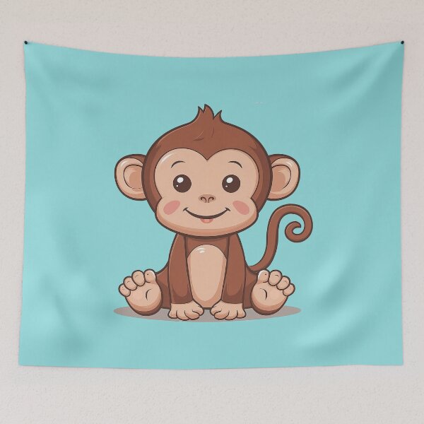 Item preview, Cute Monkey designed and sold by Creative.Shop.