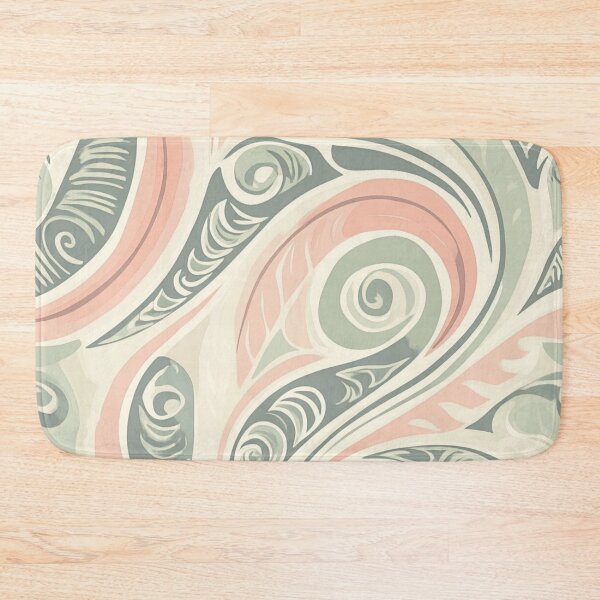 Item preview, New Zealand Paua Māori Pattern Koru Design 132 designed and sold by GrinGalore.