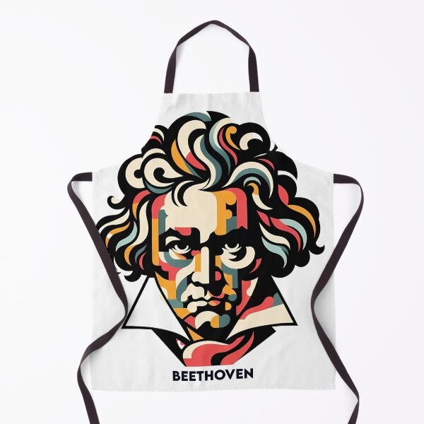 Item preview, Beethoven – Contemporary Minimalist Cubic Art designed and sold by OzzFrequency.