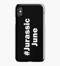 # Jurassic June iPhone Case
