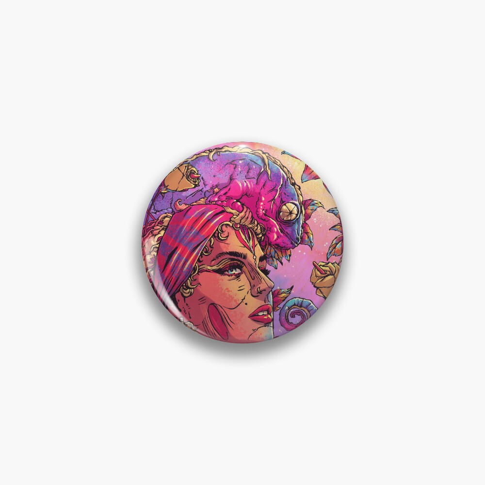 Item preview, Pin designed and sold by ROHANBHATIAART.