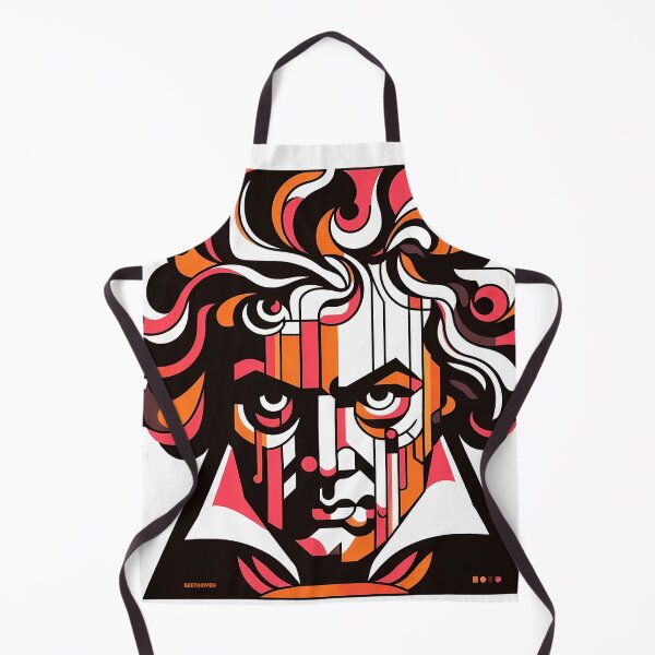 Item preview, Beethoven – Contemporary Minimalist Cubic Art designed and sold by OzzFrequency.