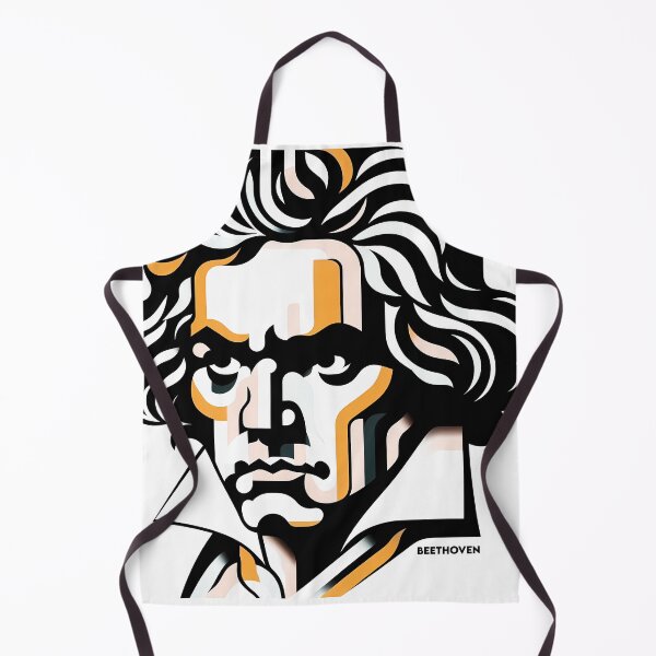Item preview, Beethoven – Contemporary Minimalist Cubic Art designed and sold by OzzFrequency.