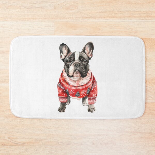Item preview, French Bulldog Holiday Christmas Dog Cute Pet Animal Lover  designed and sold by Kia Blaze.