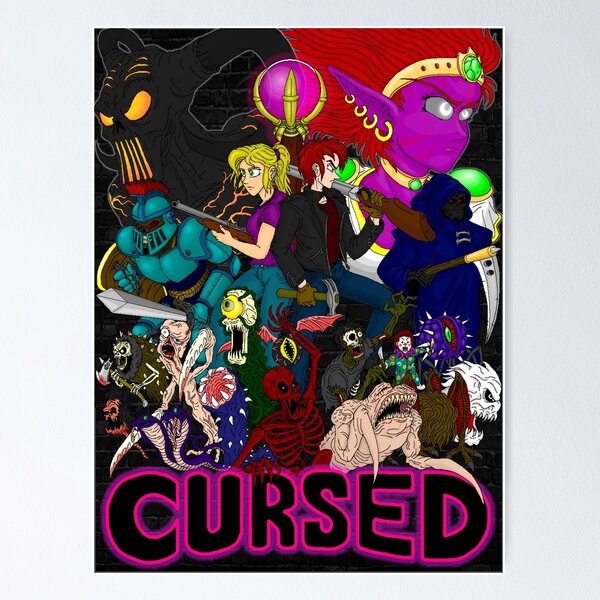 Item preview, CURSED TRILOGY designed and sold by disastersquad.