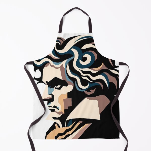 Item preview, Beethoven – Contemporary Minimalist Cubic Art designed and sold by OzzFrequency.