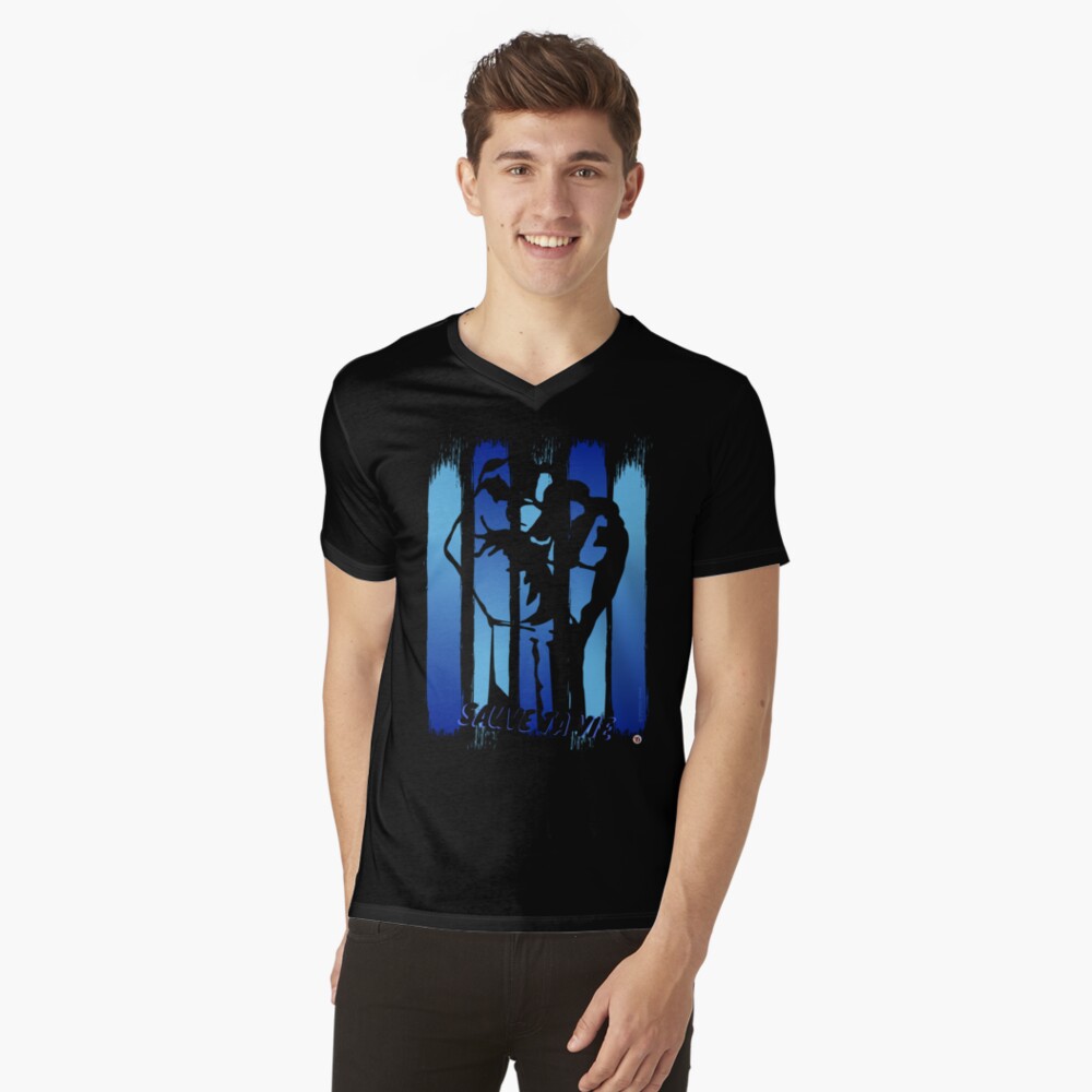 Aperçu de l'œuvre T-shirt col V créée et vendue par Vinidal.