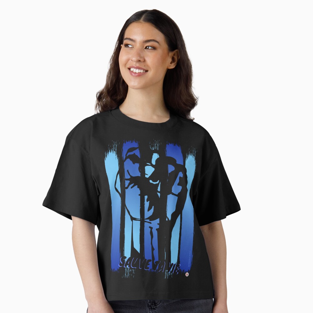 Aperçu de l'œuvre T-shirt boxy créée et vendue par Vinidal.