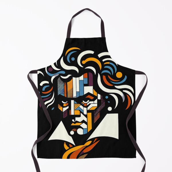 Item preview, Beethoven – Contemporary Minimalist Cubic Art designed and sold by OzzFrequency.