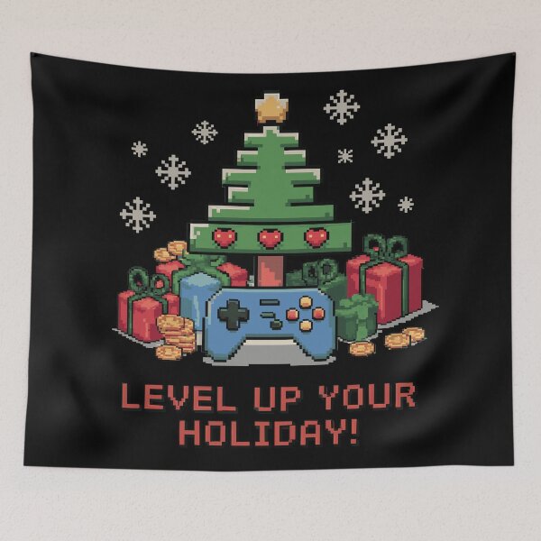 Item preview, Level Up Your Holiday designed and sold by Dot1001.