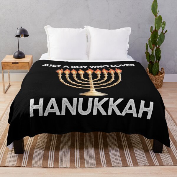 Item preview, Just A Boy Who Loves Hanukkah Festival of Lights Jewish designed and sold by Hananiah Merch.