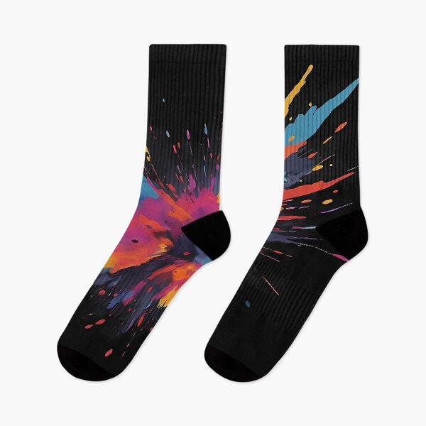 Item preview, Dark Abstract Colorful Explosion designed and sold by papi1998.