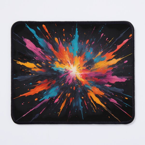 Item preview, Dark Abstract Colorful Explosion designed and sold by papi1998.