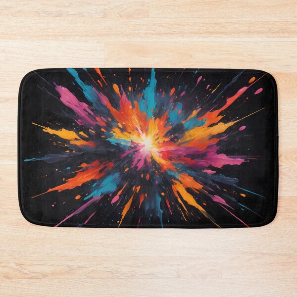 Item preview, Dark Abstract Colorful Explosion designed and sold by papi1998.