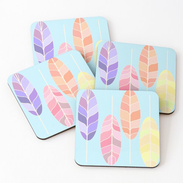 Item preview, Pastel Feather Fall designed and sold by JaygiesDesign.