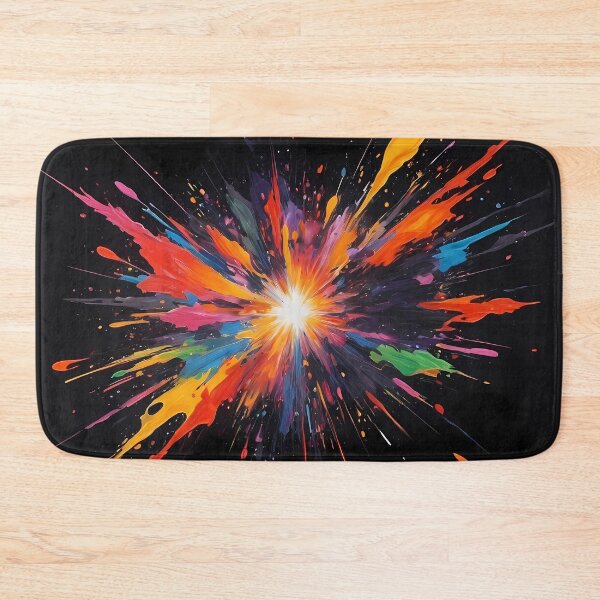 Item preview, Dark Abstract Colorful Explosion designed and sold by papi1998.