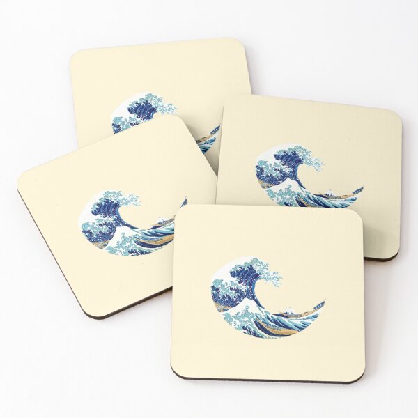 Item preview, The Great Wave Circle designed and sold by Velosth.