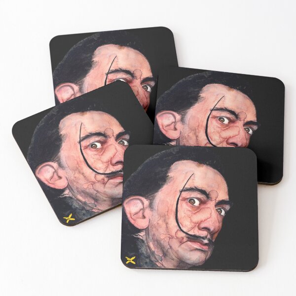 Item preview, Dali's Mustache Watercolor designed and sold by jessnieves.