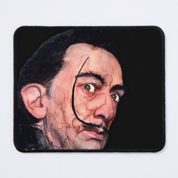 Item preview, Dali's Mustache Watercolor designed and sold by jessnieves.